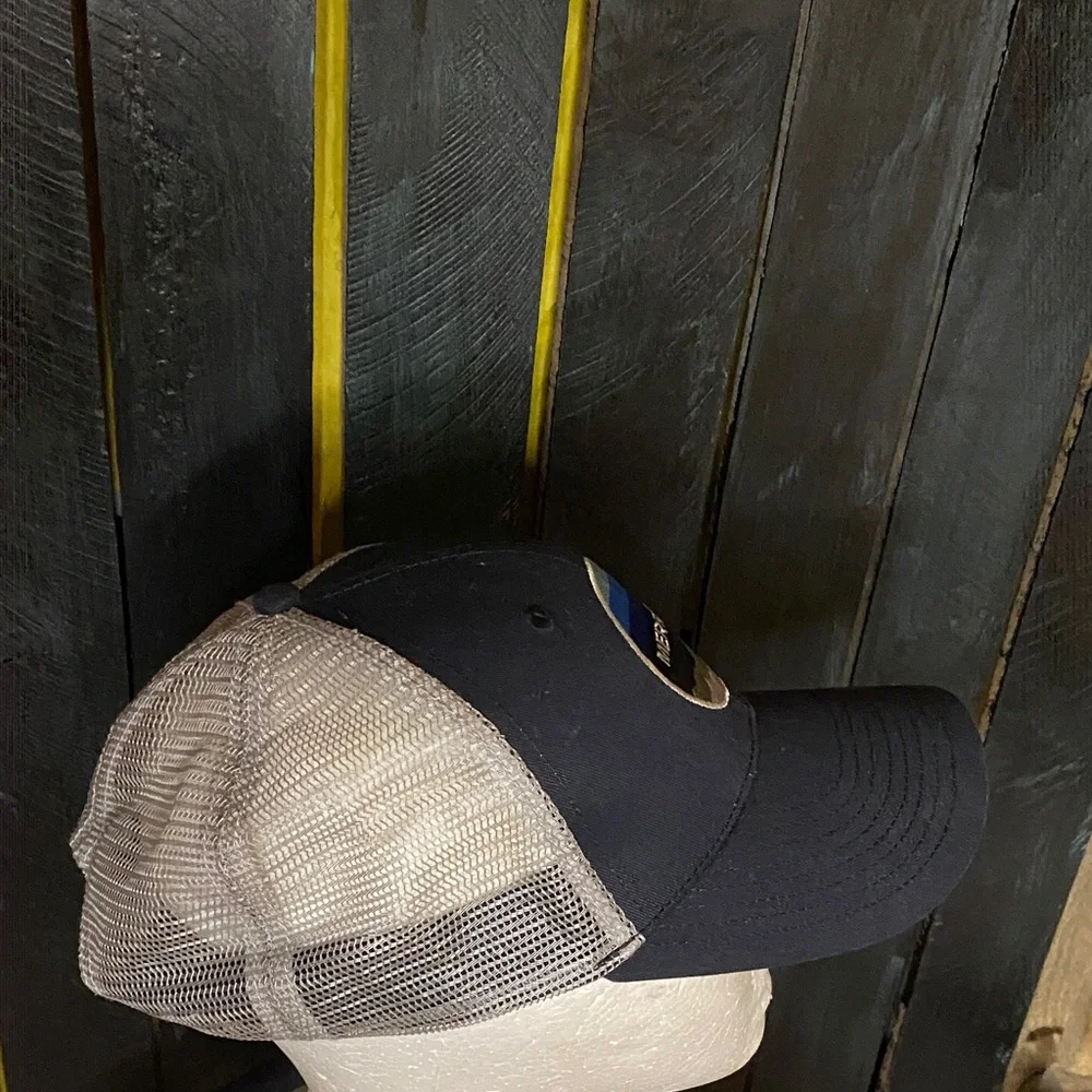 Merrell Navy and Blue Mesh Cap